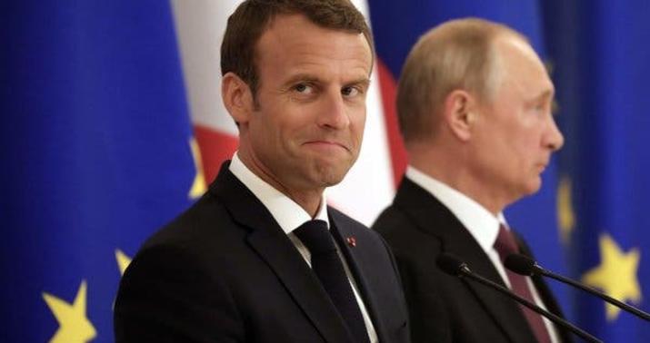 Makron Putinə sayğısızlıq etdi -
