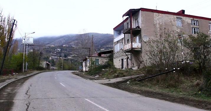 Laçın şəhərinin görüntüləri -