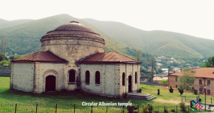 "Xristian irsimizi tanıyaq" - Dairəvi Alban Məbədi -