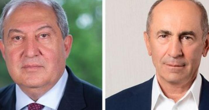 Armen Sərkisyan Köçəryanla görüşdü