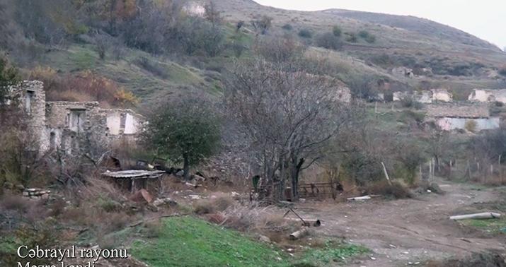 İşğaldan azad olunmuş Cəbrayıl rayonunun Məzrə kəndi -