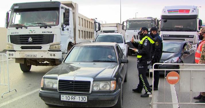 Polis postlarında nəzarət daha da gücləndirildi –