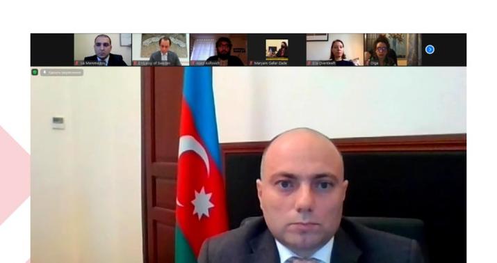 Anar Kərimov İsveç Krallığının ölkəmizdəki səfiri ilə görüşdü -