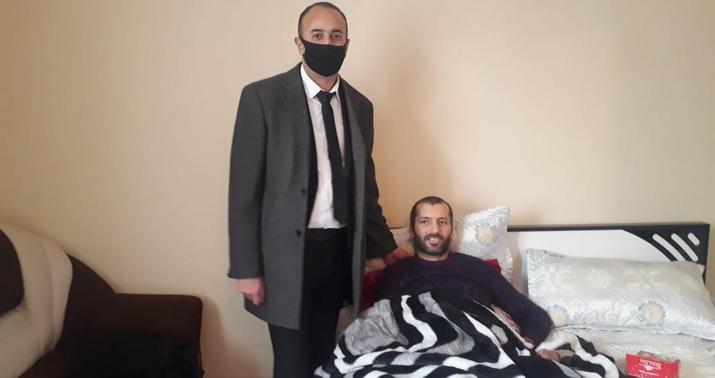 Daha bir qazi ailəsi dəstəklə təmin edilir -