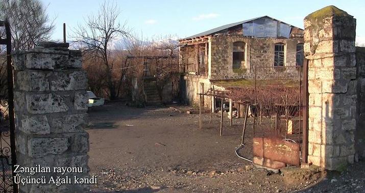 Zəngilanın Üçüncü Ağalı kəndi -