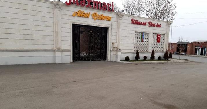 Gəncədə kafe sahibi və müştəriləri cərimələndi