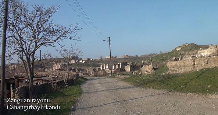Zəngilan rayonunun Cahangirbəyli kəndi -