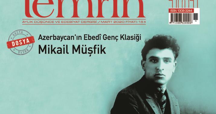 “Təmrin”in xüsusi nömrəsi Müşfiqə həsr olundu