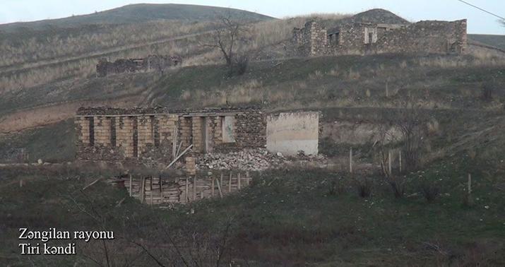 Zəngilan rayonunun Tiri kəndi -