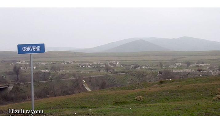 Füzulinin Qərvənd kəndindən görüntülər