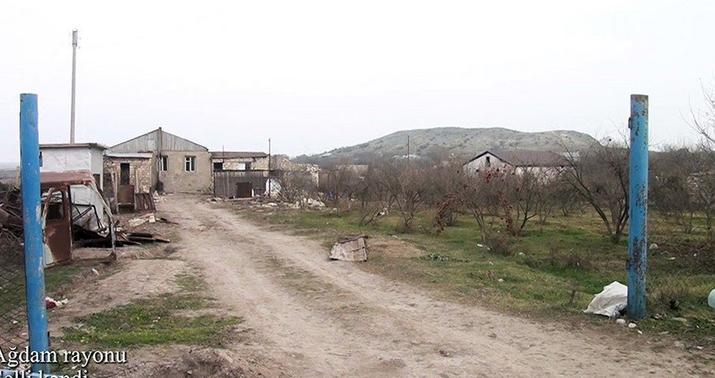 Ağdamın Şelli kəndindən görüntülər