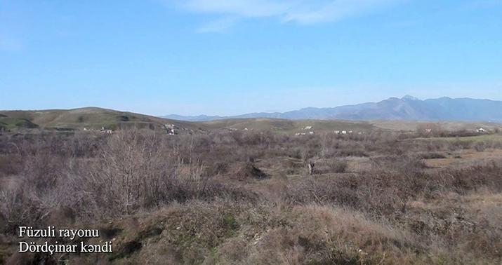 Füzuli rayonunun Dördçinar kəndi -