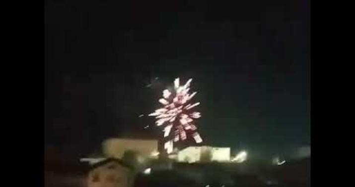 Bakıda havaya fişəng atan şəxs saxlanıldı