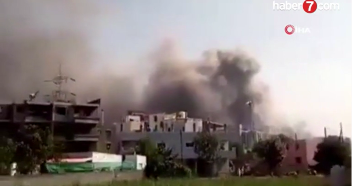 Ən böyük vaksin fabrikində güclü yanğın -