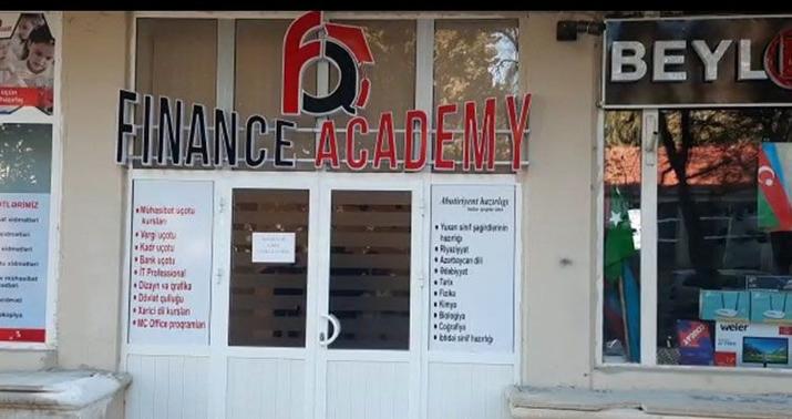 Tədris mərkəzinin sahibinin işi –