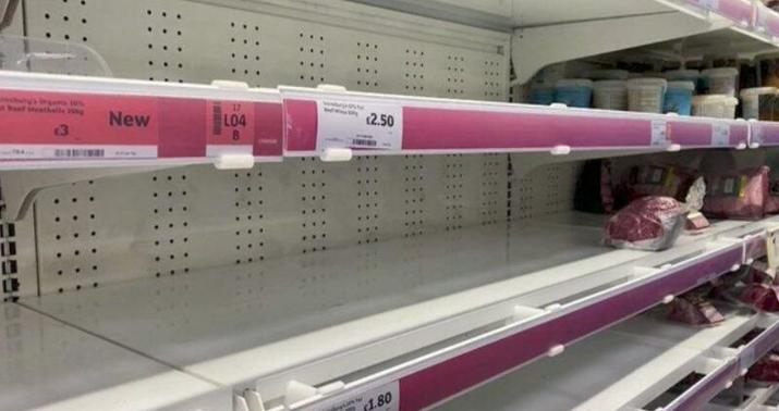 Fransada aclıq qorxusu: