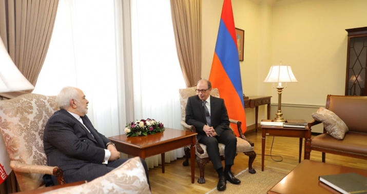 Cavad Zərif İrəvanda müzakirələrə start verdi