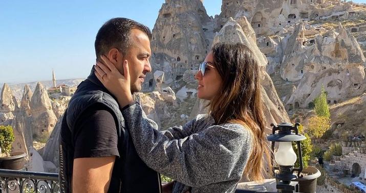 Safura Əliyeva Türkiyədəki villasında uşaqları ilə birlikdə -