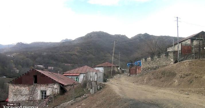 Xocavəndin Binə kəndinin görüntüləri