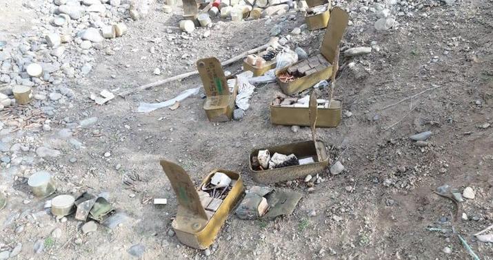 Ağdamda ermənilərin atıb qaçdığı sursat tapıldı –