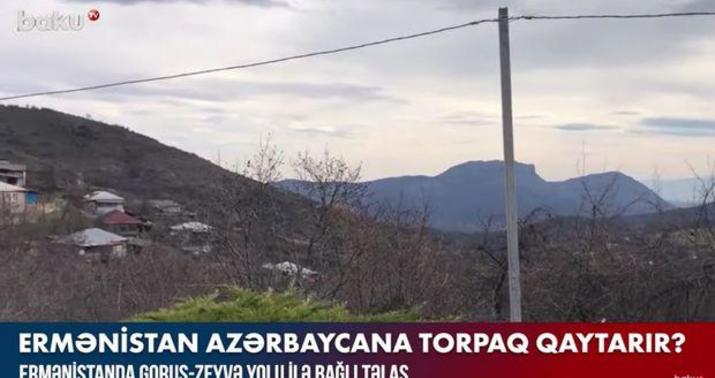 Ermənistanda Gorus-Zeyvə yolu ilə bağlı təlaş -
