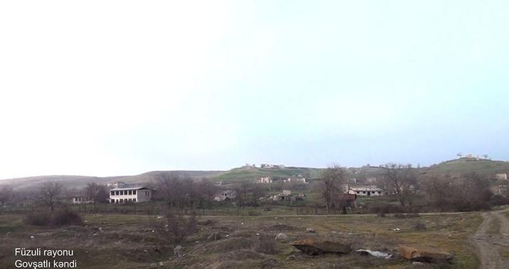 Füzuli rayonunun Govşatlı kəndi -