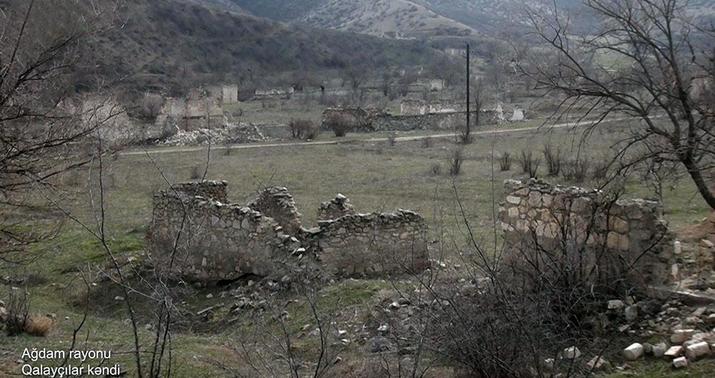 Ağdamın Qalayçılar kəndindən görüntülər