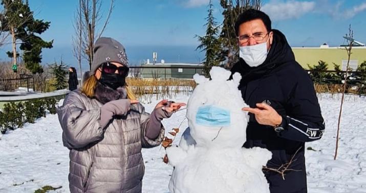 Nadir Qafarzadə həyat yoldaşı ilə istirahətdə… -