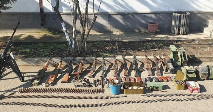 Xocavənddə düşmənin atıb qaçdığı silah-sursat aşkarlandı