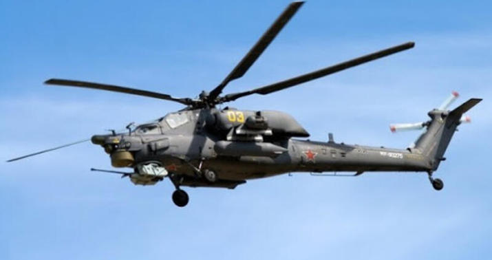 Rusiya helikopteri qəzaya uğradı -