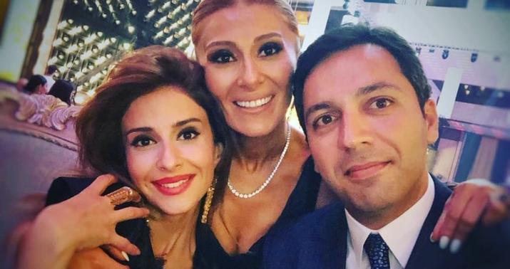 Leyla Quliyeva ilk dəfə həyat yoldaşı ilə fotosunu paylaşdı