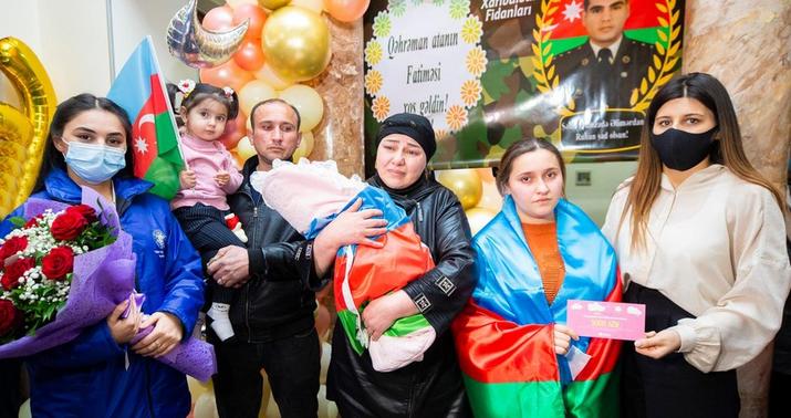 “YAŞAT” Fondu daha bir qazinin övladına dəstək oldu