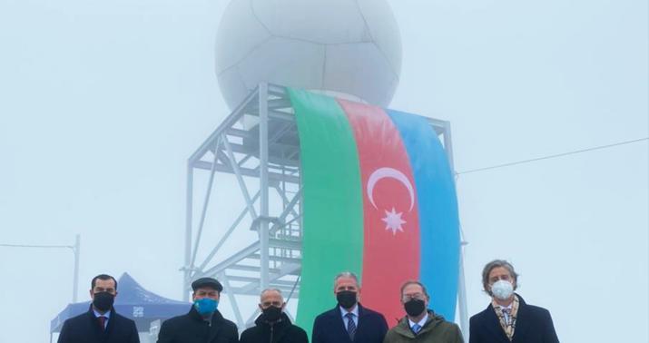 Şamaxıda yeni meteoroloji radarlar quraşdırıldı -