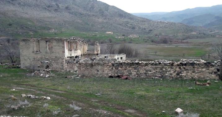 Qubadlının Bəxtiyarlı kəndindən görüntülər