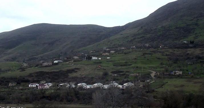 Füzulinin Yuxarı Güzlək kəndindən görüntülər