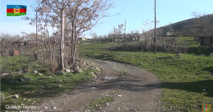 Qubadlının Yuxarı Mollu kəndi -