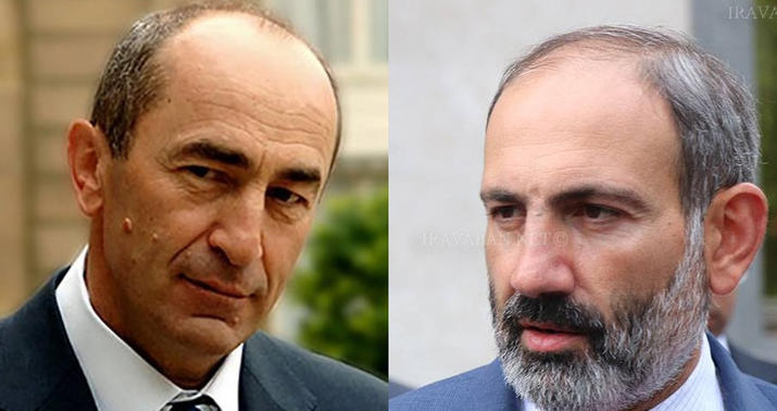 Köçəryan Paşinyanı məhkəməyə verdi -
