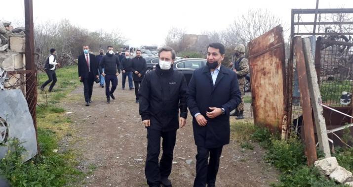 Türk Şurasının nümayəndə heyətinin Ağdama səfəri başladı -