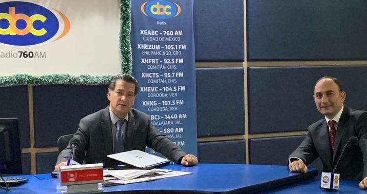 Meksika radiosunda Qarabağda aparılan yenidənqurma işlərindən danışıldı