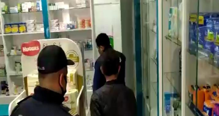 Bakıda aptekə basqın edildi –