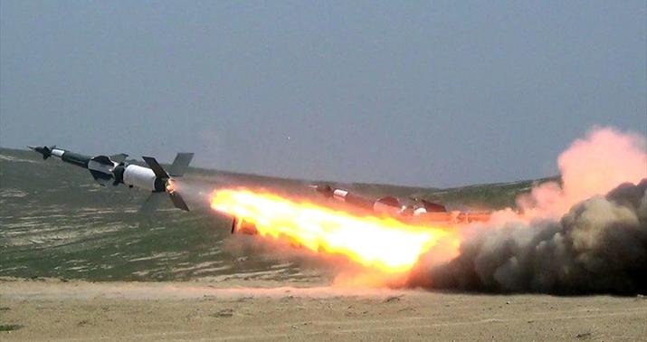 Zenit-Raket Qoşunlarında təlimlər keçirildi -