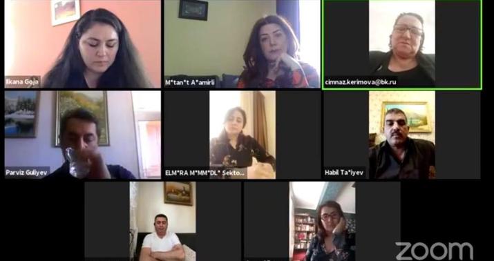 Güllücə faciəsinə həsr edilmiş vebinar keçirildi -