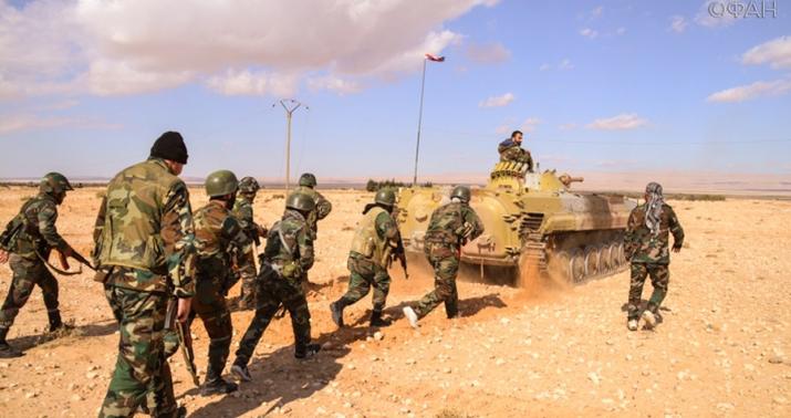 Əsəd ordusu ilə terrorçular arasında qarşıdurma: