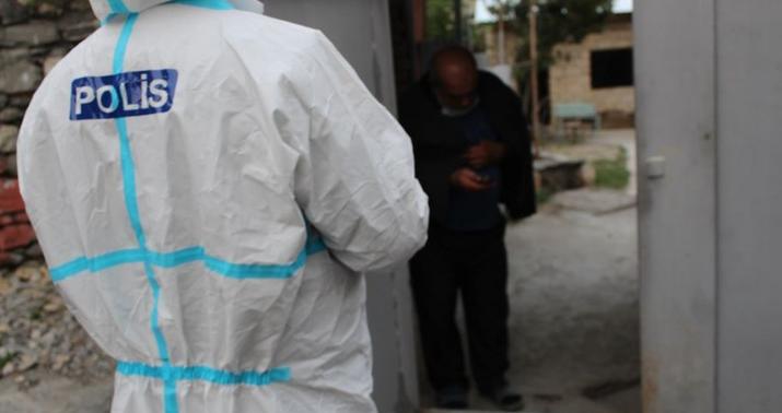 Polis korona xəstələrini saxladı –