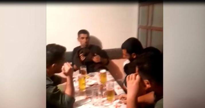 Şəkidə çay evində 16 nəfər saxlanıldı –