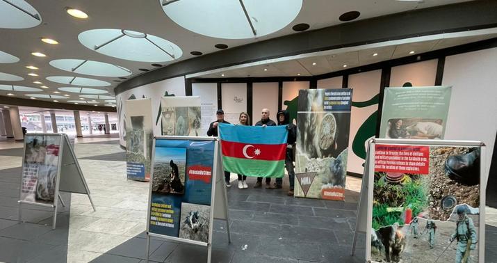 Stokholmda Ermənistanın mina xəritəsini verməməsinə etiraz edildi -