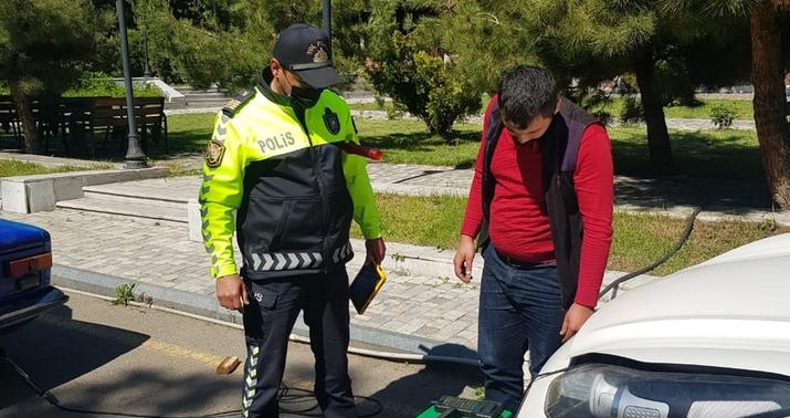 Daşkəsəndə 15 sürücü inzibati məsuliyyətə cəlb edildi