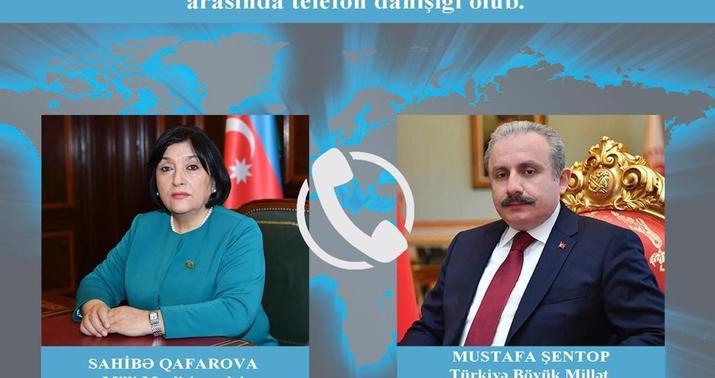 Mustafa Şentop Sahibə Qafarovaya zəng etdi
