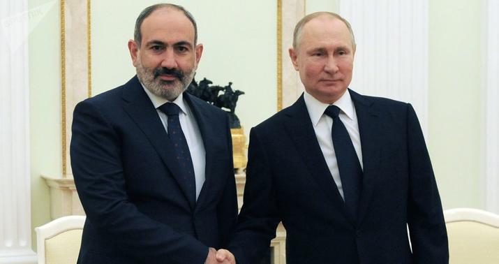 Putindən Paşinyana məktub: