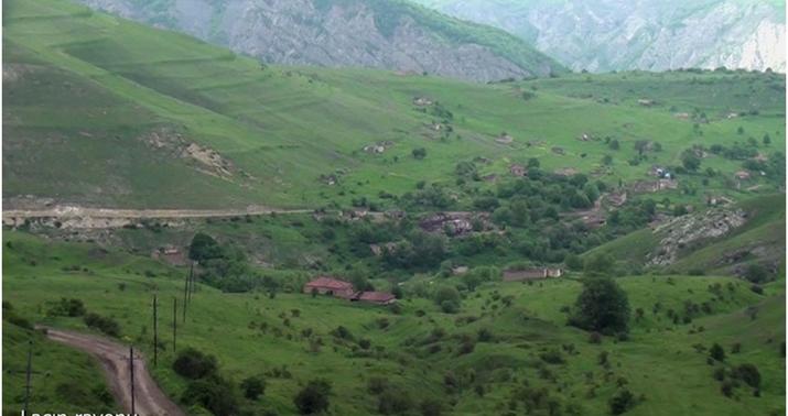 Laçının Ağbulaq kəndindən görüntülər -